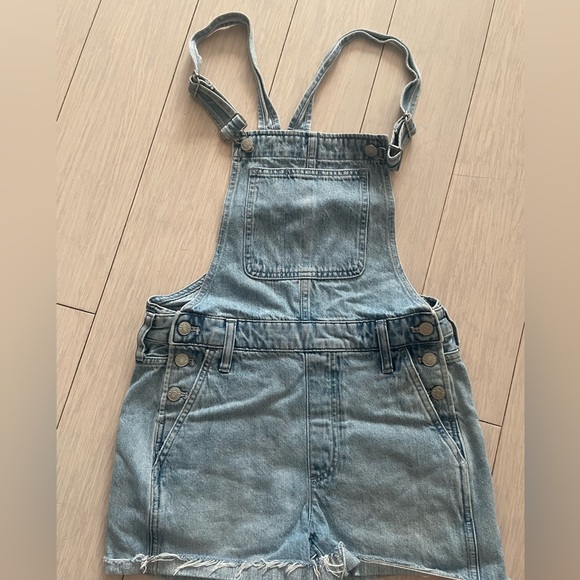 Madewell Adirondack Short Overalls XS - Picture 2 of 4